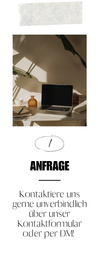 Schritt 1: Anfragen – Teile uns mit, wann, wo und wie du feiern willst.